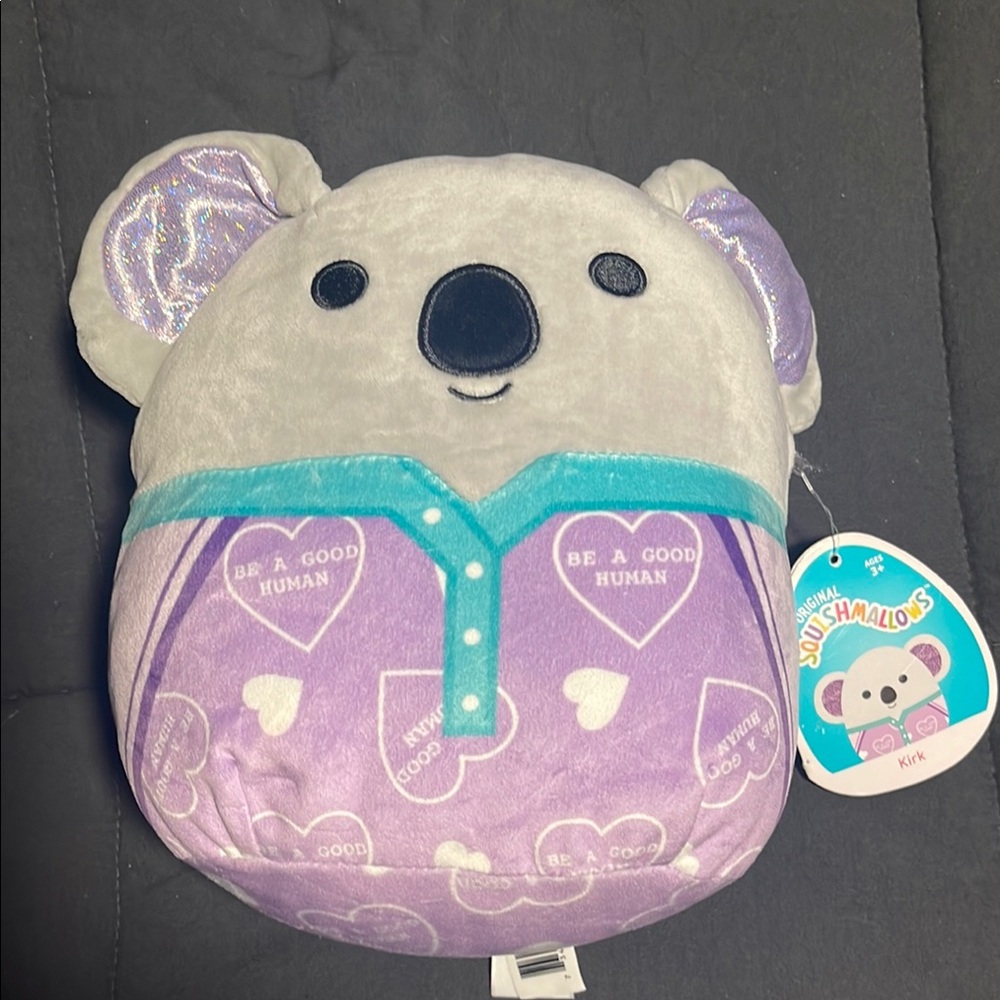 Squishmallows Lavender and Gray Koala Plush